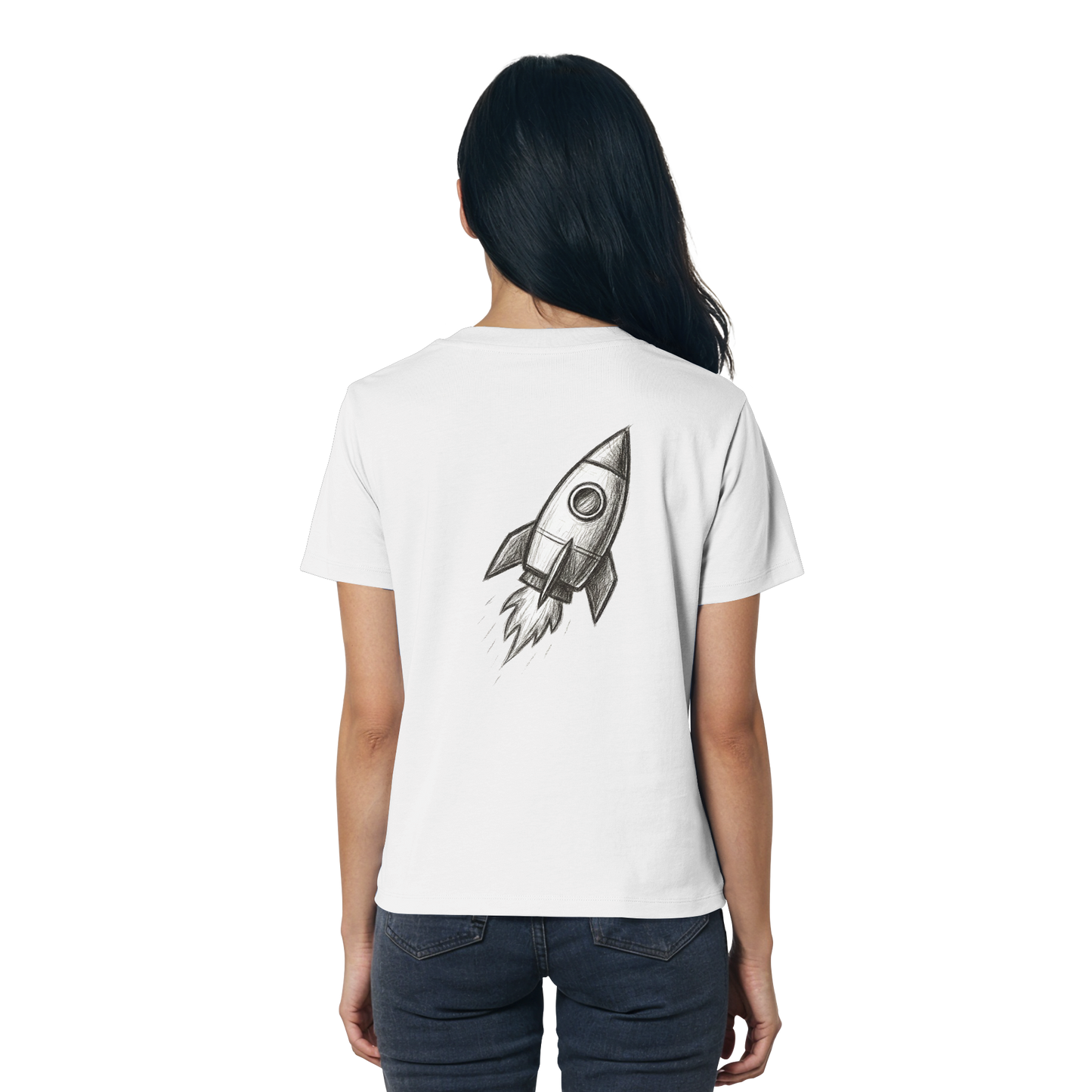 be free Rocket - Ladies Organic Shirt