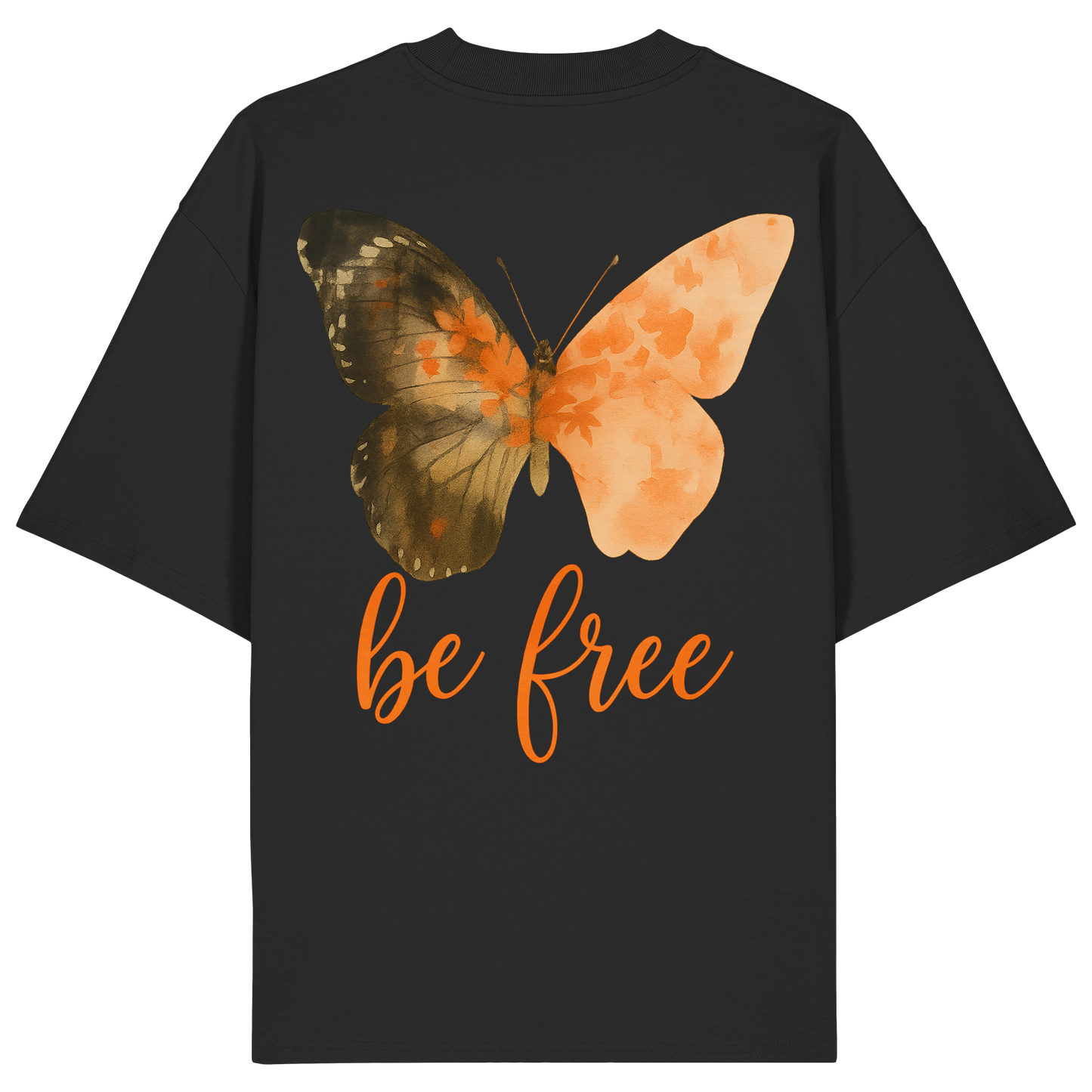 be free Butterfly - Organic Oversize Shirt