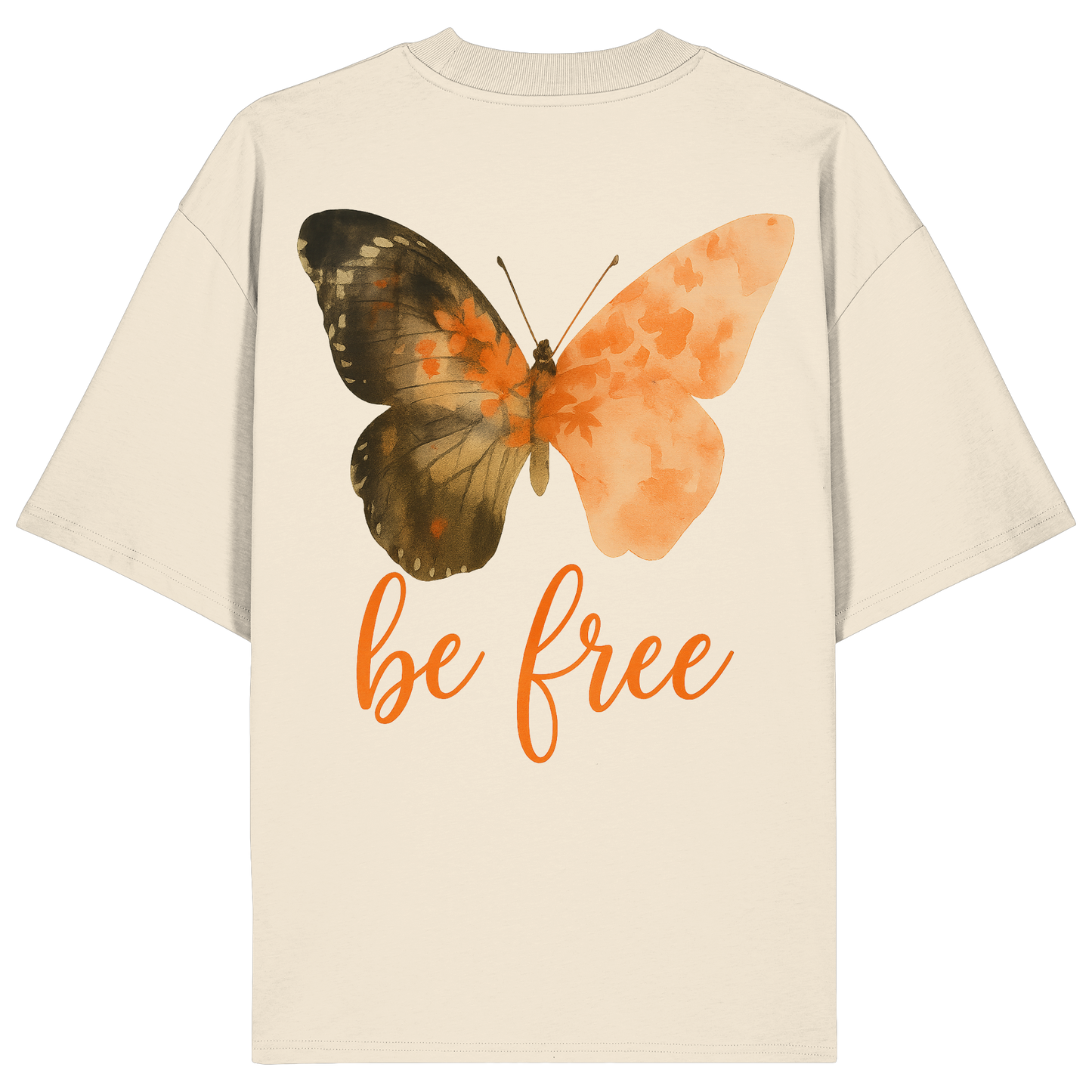 be free Butterfly - Organic Oversize Shirt