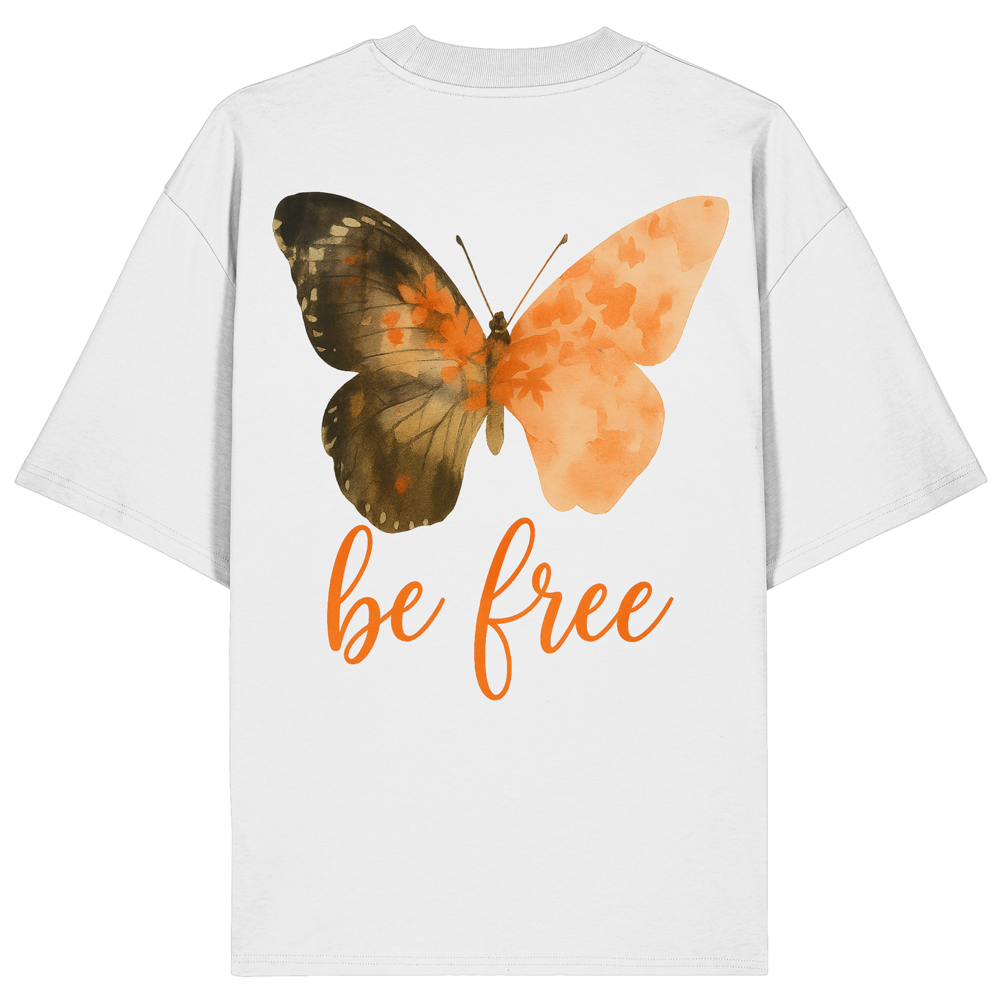 be free Butterfly - Organic Oversize Shirt