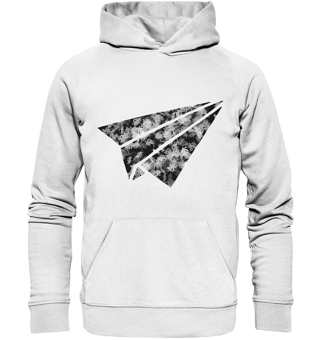 Flyer Hoodie white - Organic Basic Hoodie
