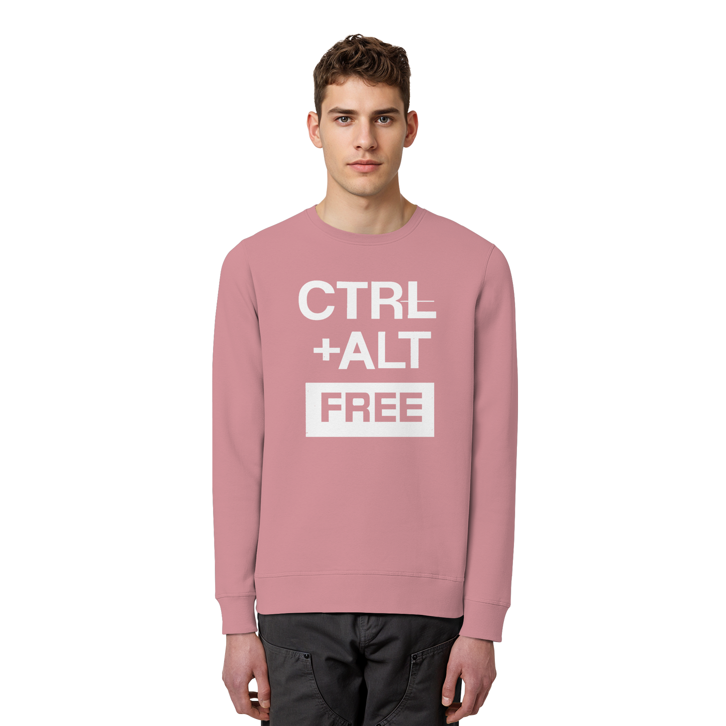 CTRL Wi - Organic Basic Unisex Sweatshirt