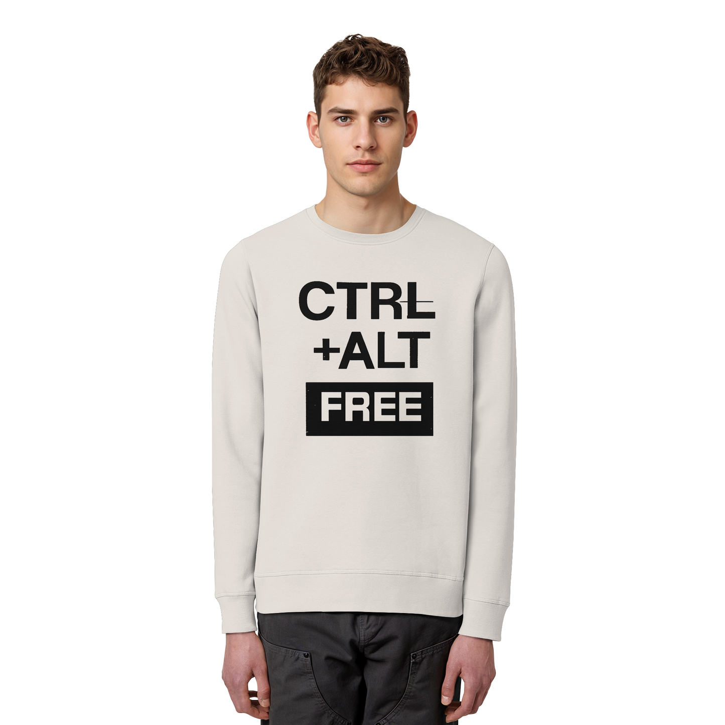 CTRL B - Organic Basic Unisex Sweatshirt