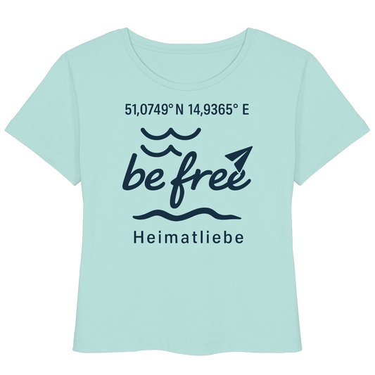 be free x BERZI - Womens Organic Lightweight T-Shirt