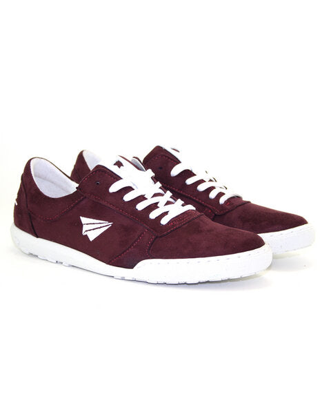 be free – Sneaker Low-Cut bordeaux