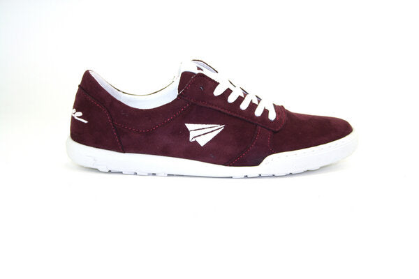 be free – Sneaker Low-Cut bordeaux