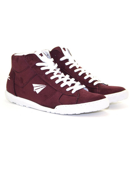 be free – Sneaker High-Cut bordo