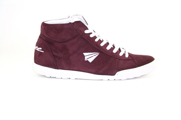 be free – Sneaker High-Cut bordo