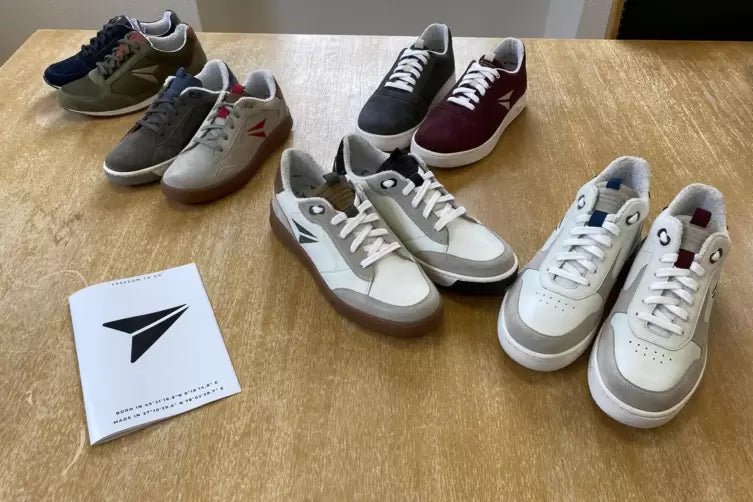 „be free“: Schuhe mit kleinem CO2-Fußabdruck