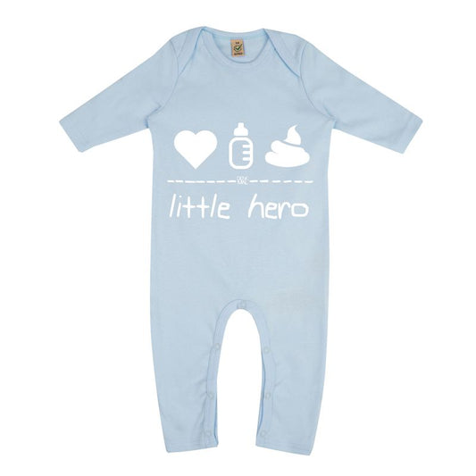 little hero – Baby Strampler