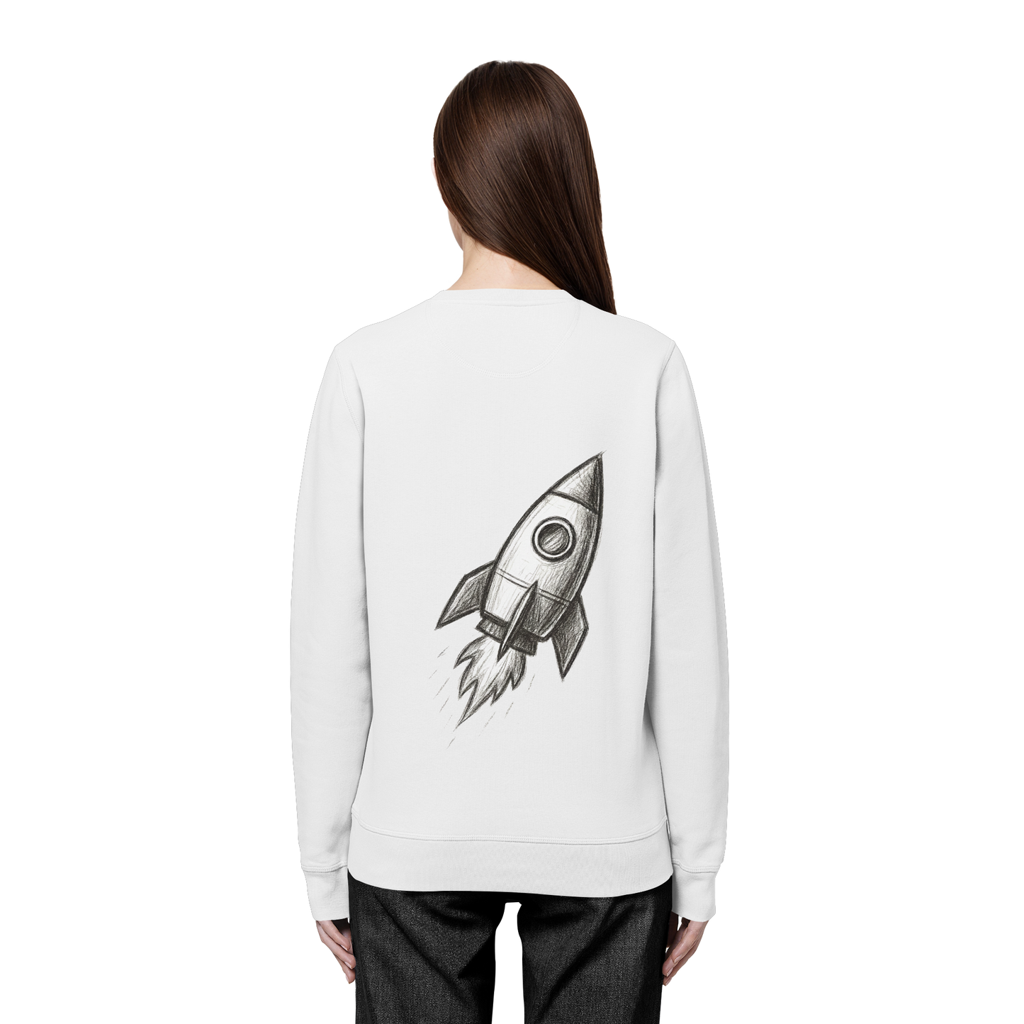 be free Rocket - Organic Basic Unisex Sweatshirt
