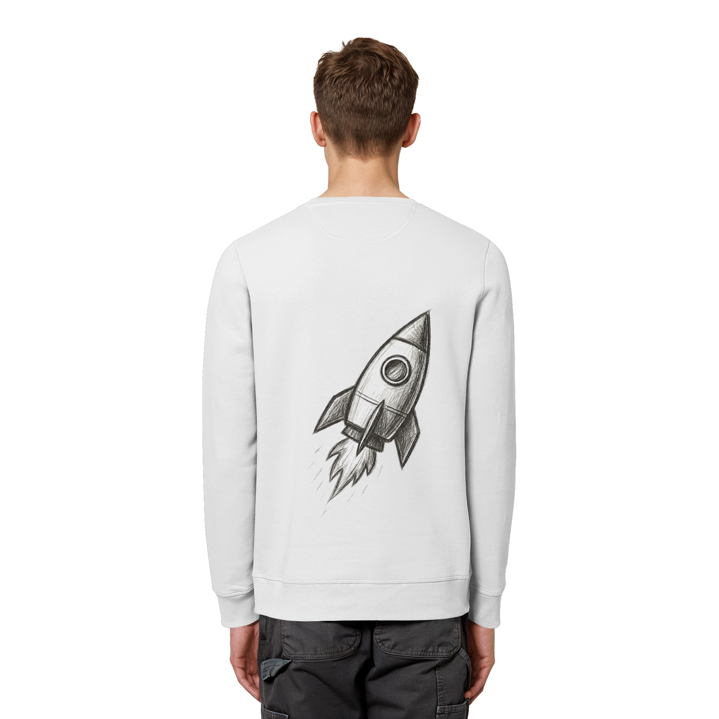 be free Rocket - Organic Basic Unisex Sweatshirt