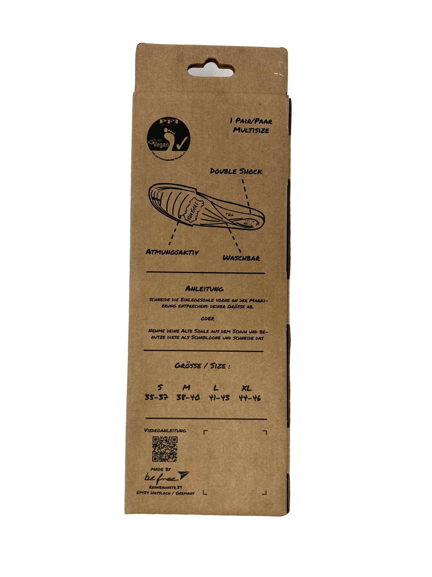 HoliSole - Einlegesohle Navy