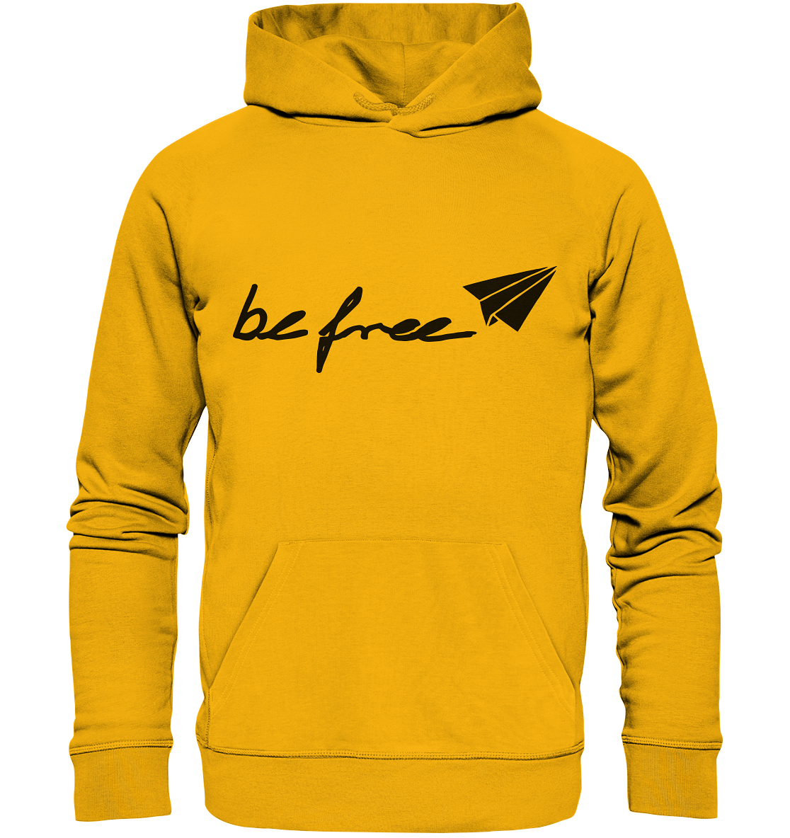 be free YELLOW - Organic Basic Hoodie