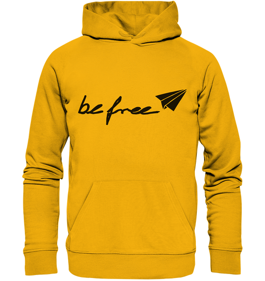 be free YELLOW - Organic Basic Hoodie
