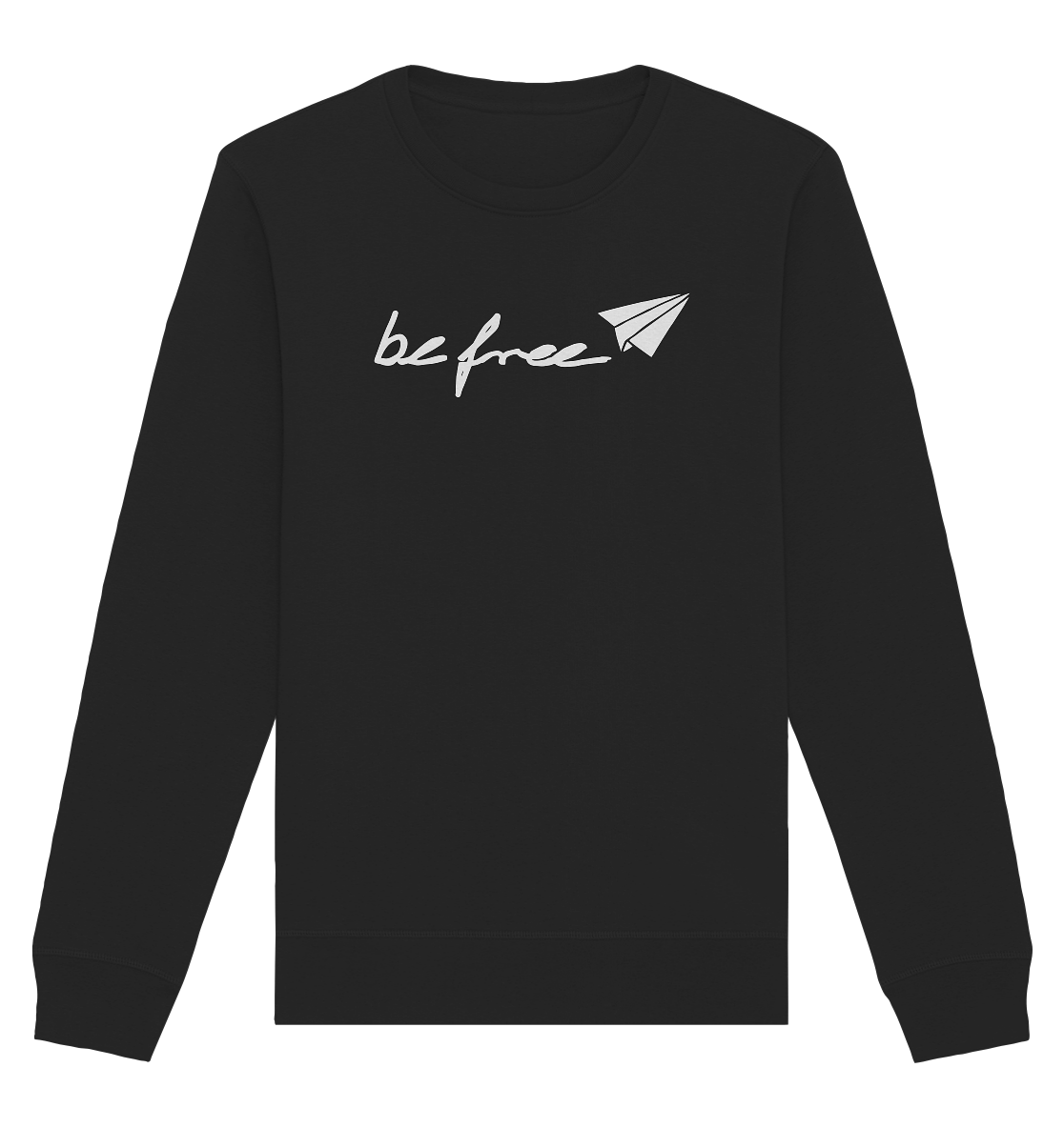 be free Logo Sweatshirt - Organic Sweatshirt - Organic Basic Unisex Sweatshirt