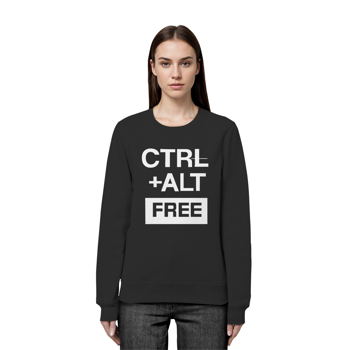 CTRL Wi - Organic Basic Unisex Sweatshirt