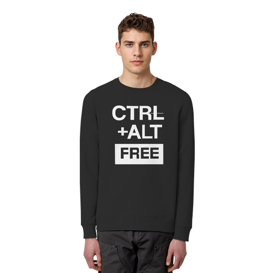 CTRL Wi - Organic Basic Unisex Sweatshirt