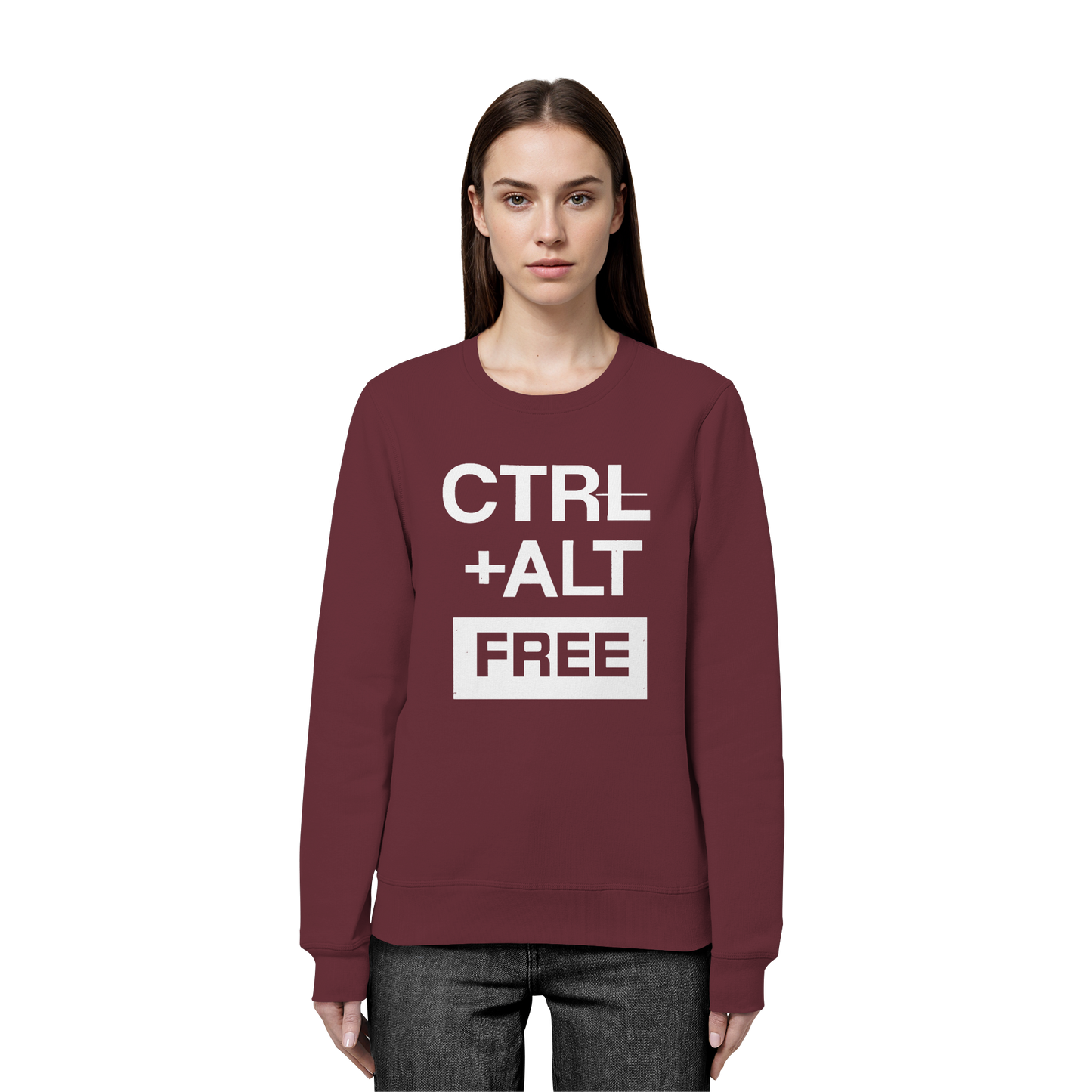 CTRL Wi - Organic Basic Unisex Sweatshirt