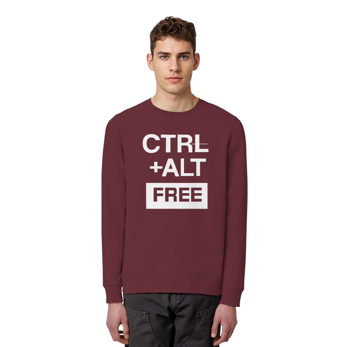 CTRL Wi - Organic Basic Unisex Sweatshirt