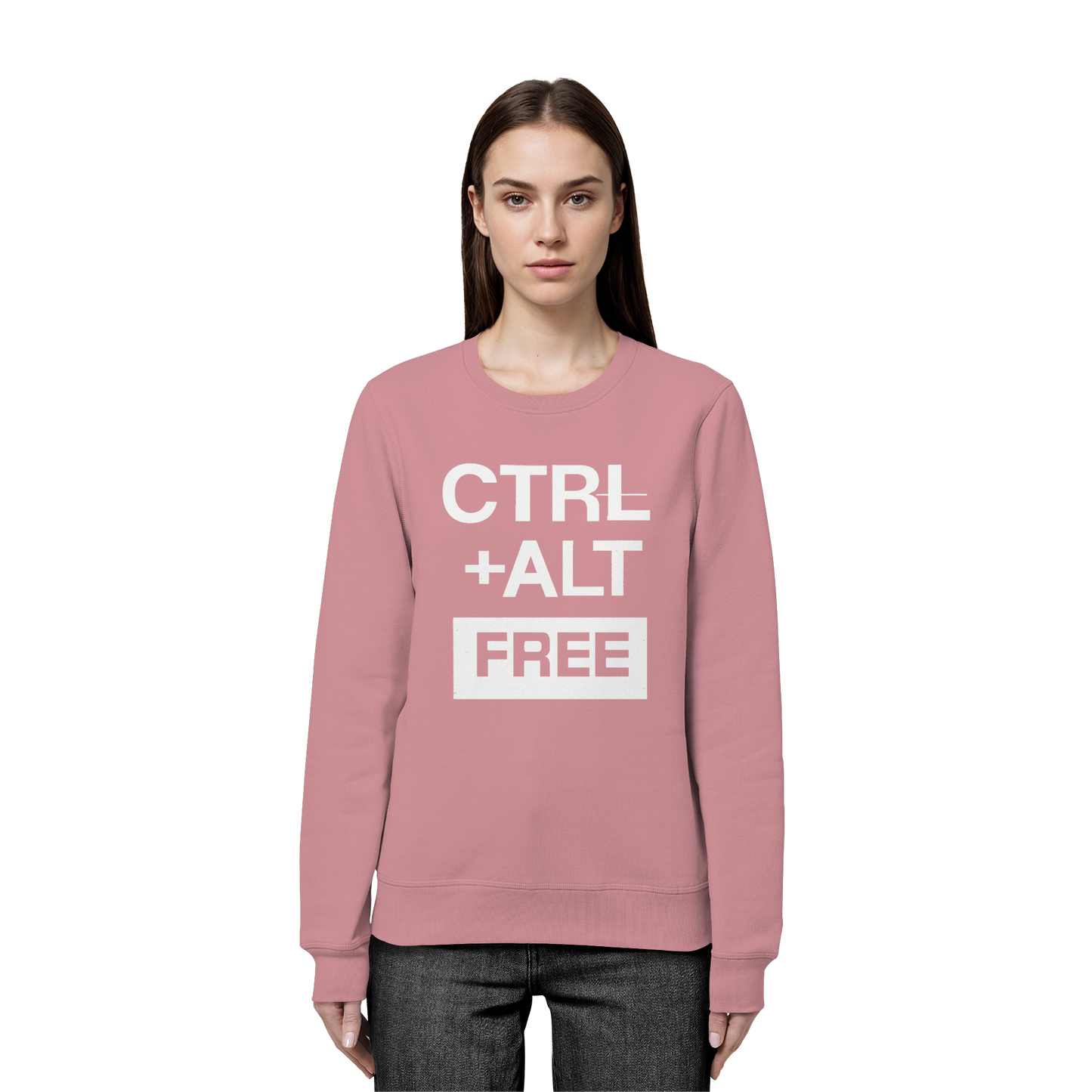 CTRL Wi - Organic Basic Unisex Sweatshirt