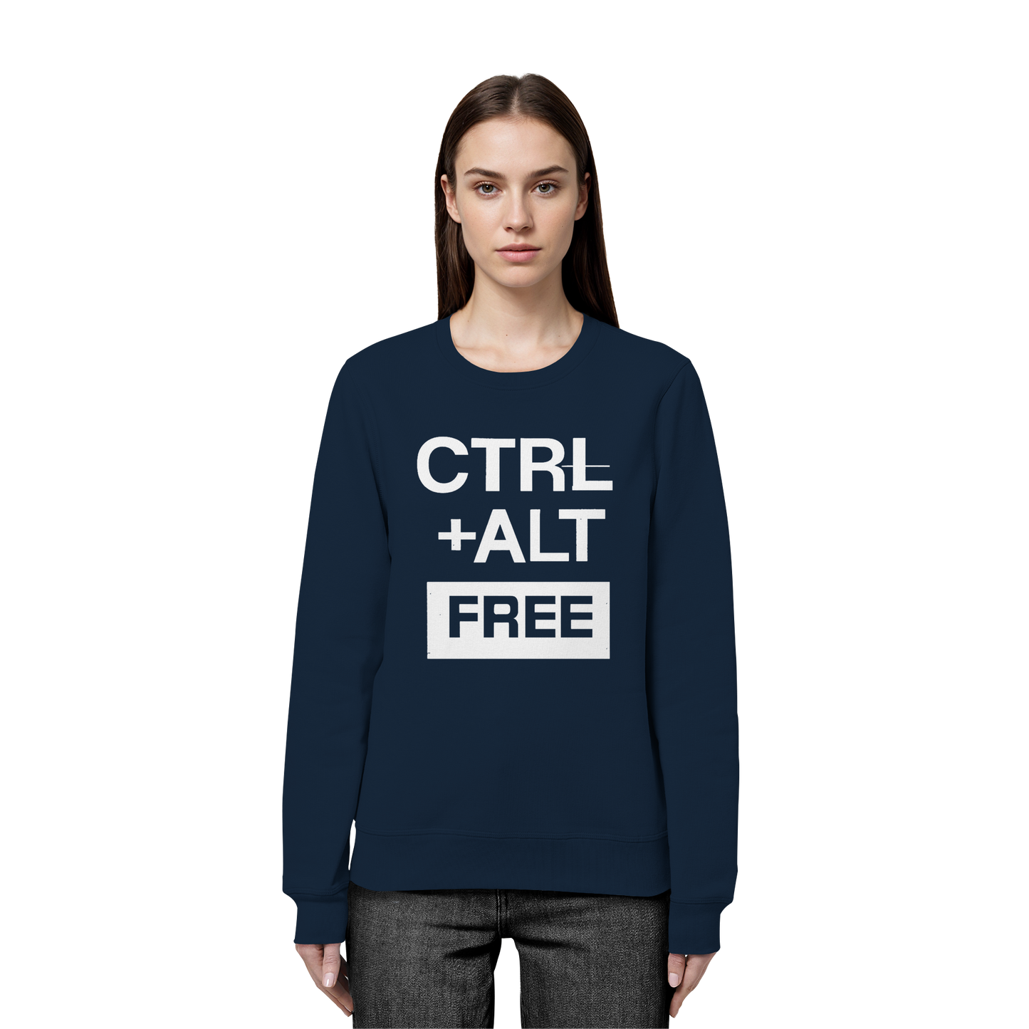 CTRL Wi - Organic Basic Unisex Sweatshirt