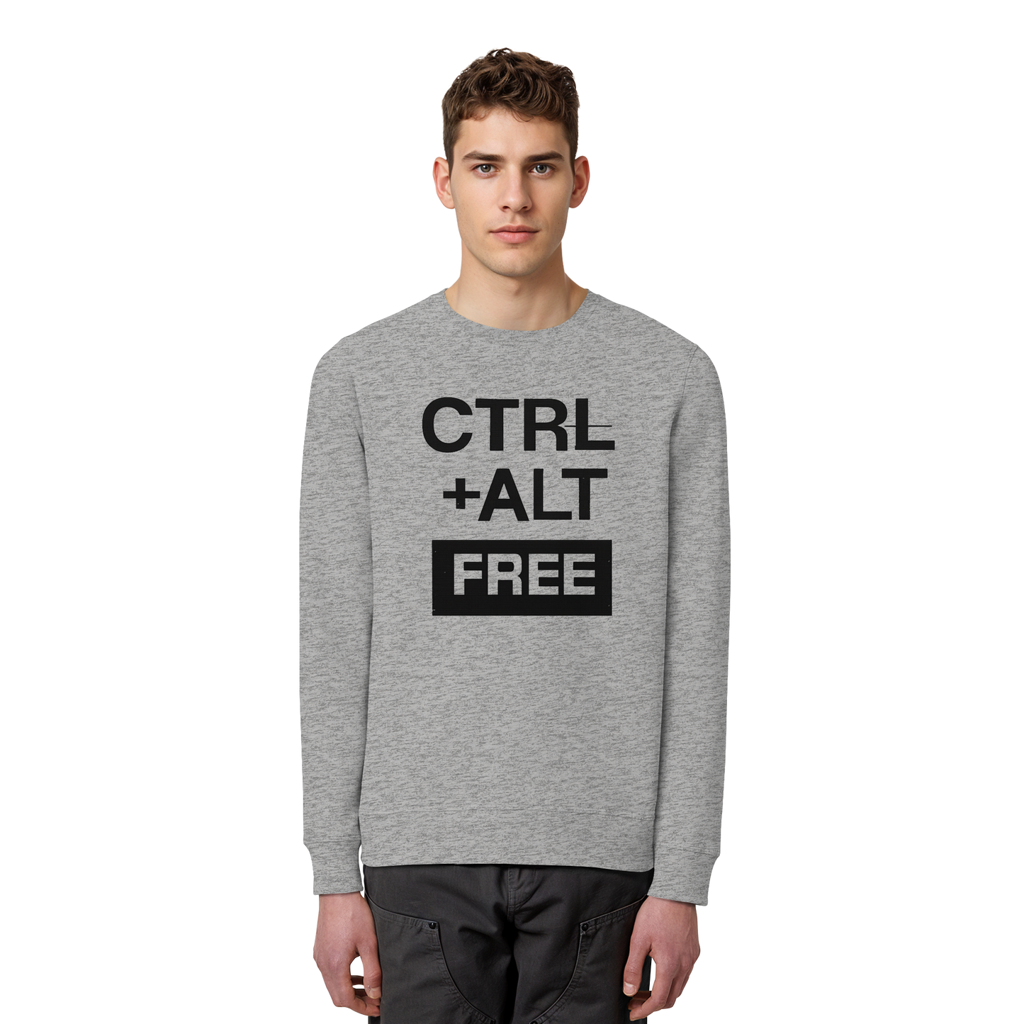 CTRL B - Organic Basic Unisex Sweatshirt