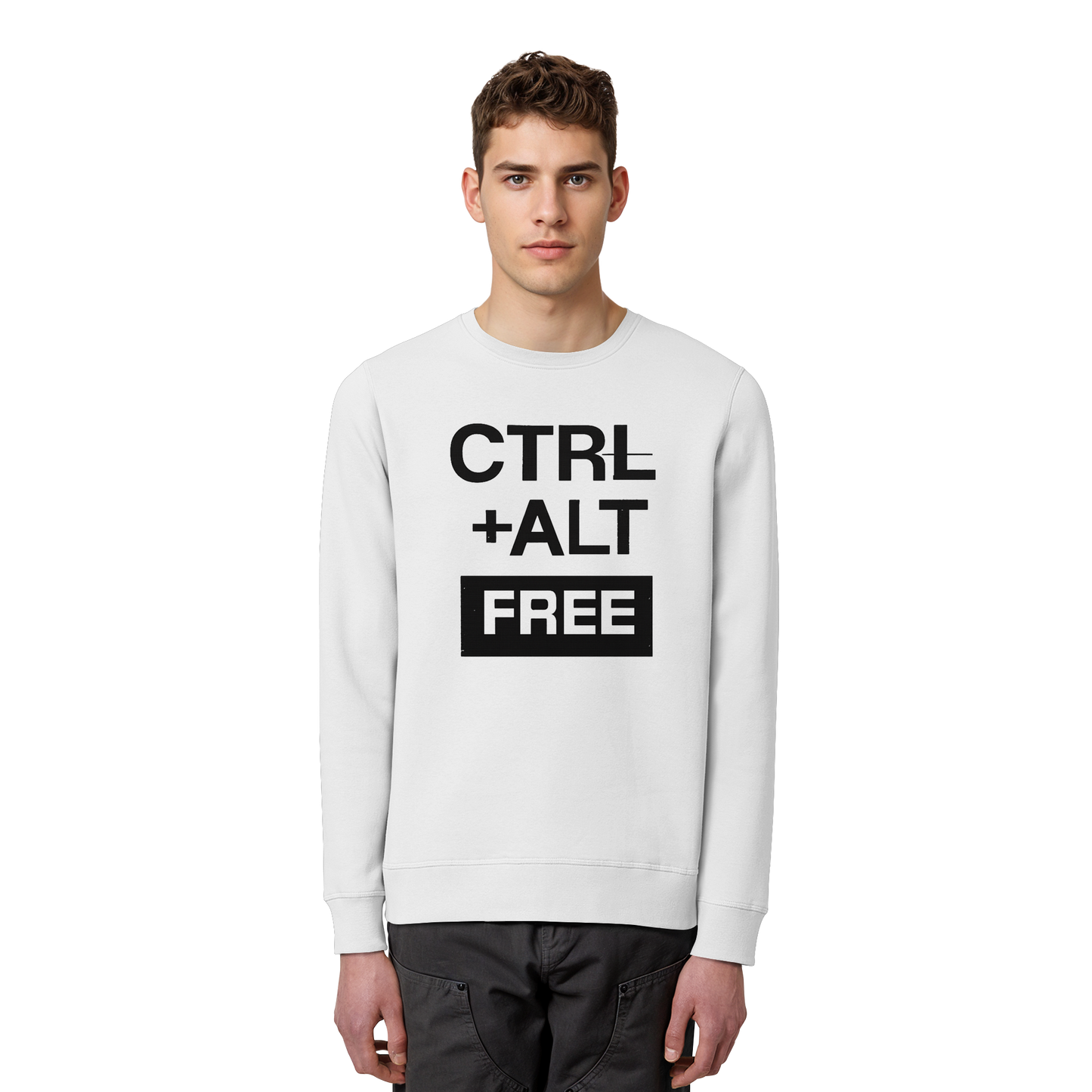 CTRL B - Organic Basic Unisex Sweatshirt