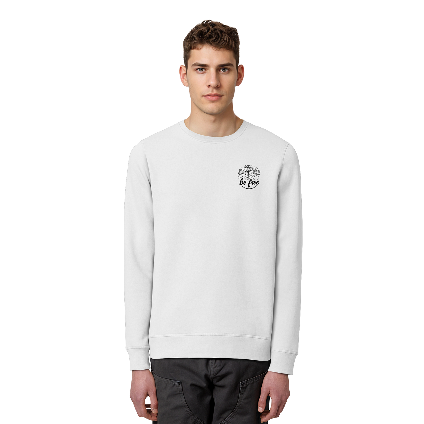 be free Rocket - Organic Basic Unisex Sweatshirt