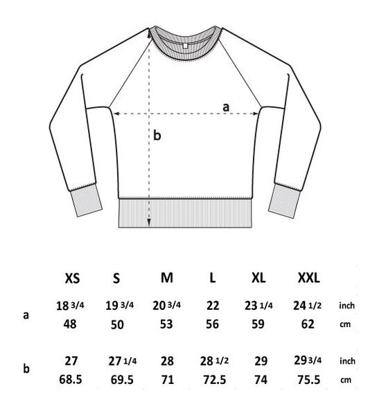 be free CLASSIC – Unisex Sweatshirt meliert
